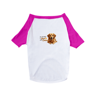 Nome do produto T-Shirt Pet Dog Caramelo B