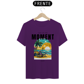 Nome do produto T-Shirt Live In The Moment, be Happy