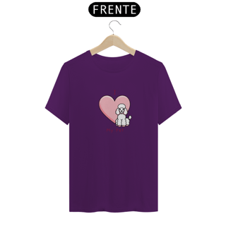 Nome do produto T-Shirt I Love My Pet (Poodle)
