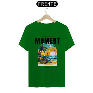 Nome do produto T-Shirt Live In The Moment, be Happy
