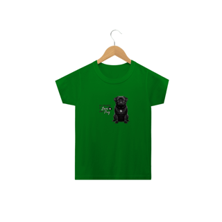 Nome do produto T-Shirt Infantil Pug 13