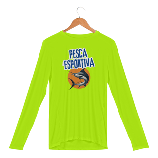Nome do produto T-Shirt Manga Longa Sport Dry UV Pesca Esportiva Marlim