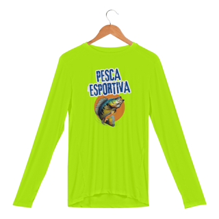 Nome do produto T-Shirt Manga Longa Sport Dry UV Pesca Esportiva Tucunaré