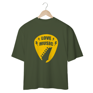 Nome do produto T-Shirt Oversized Love Music