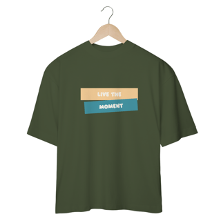 Nome do produto T-Shirt Oversized Live The Moment
