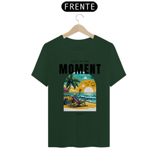 Nome do produto T-Shirt Live In The Moment, be Happy