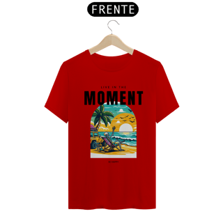 Nome do produto T-Shirt Live In The Moment, be Happy