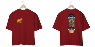 Nome do produto T-Shirt Oversized Skate C