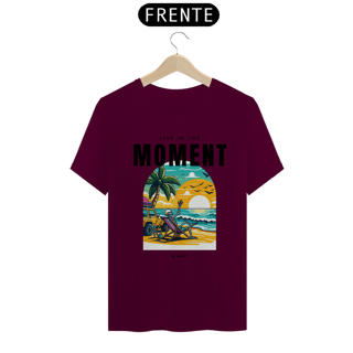 Nome do produto T-Shirt Live In The Moment, be Happy