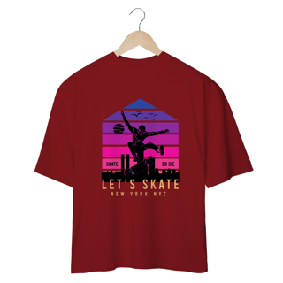 Nome do produto T-Shirt Oversized Lets Skate