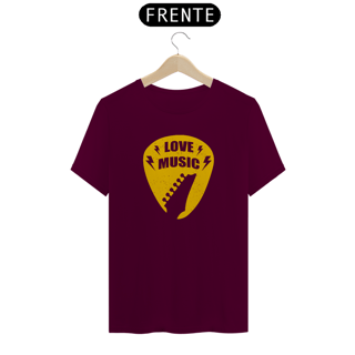 Nome do produto T-Shirt Love Music
