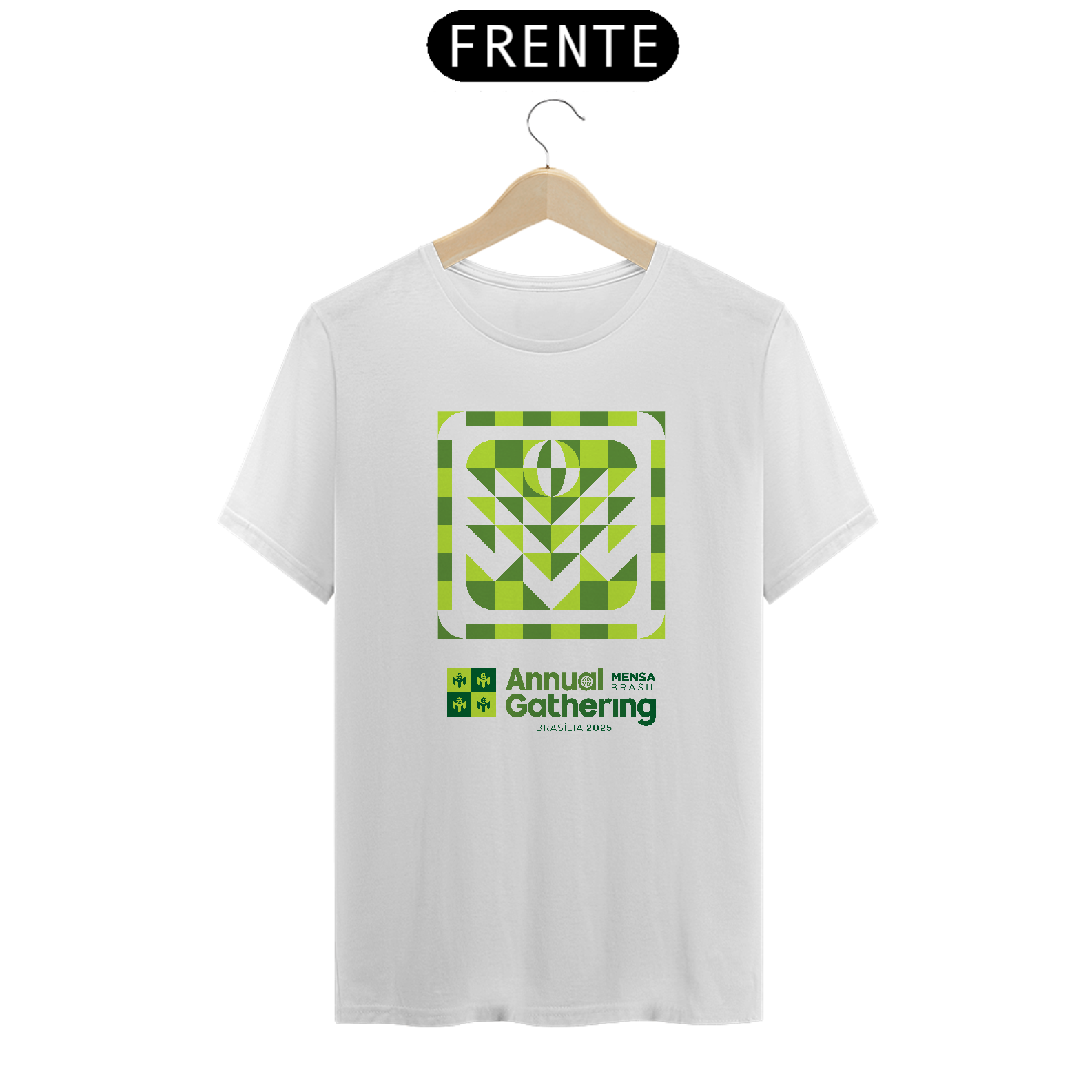 Camiseta AG Grafismo 2025 - Branca
