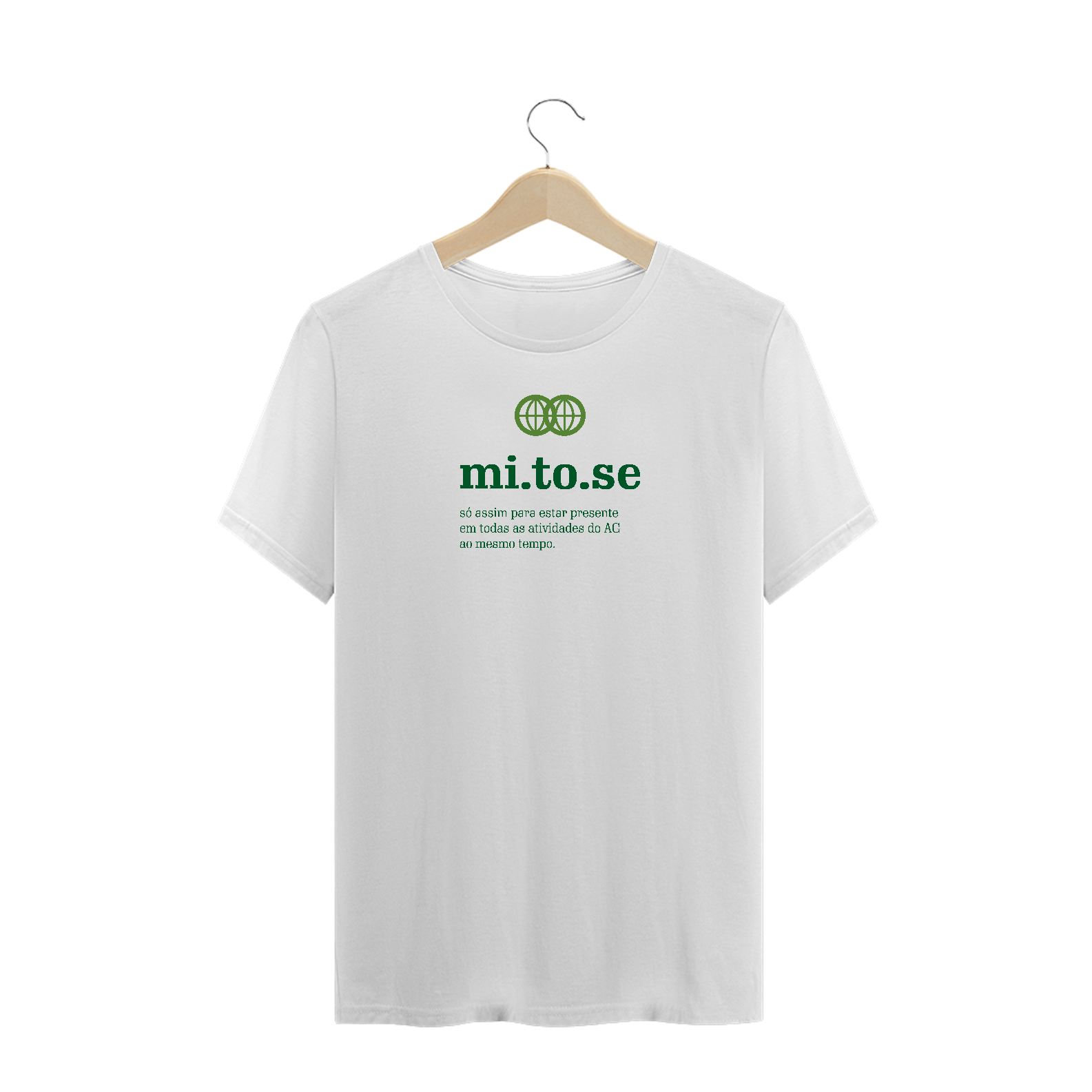Camiseta Plus Size Mitose - Branca