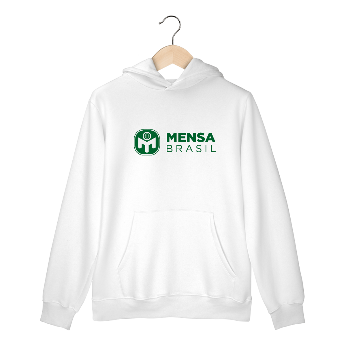 Nome do produto: Moletom Mensa Brasil (branco)