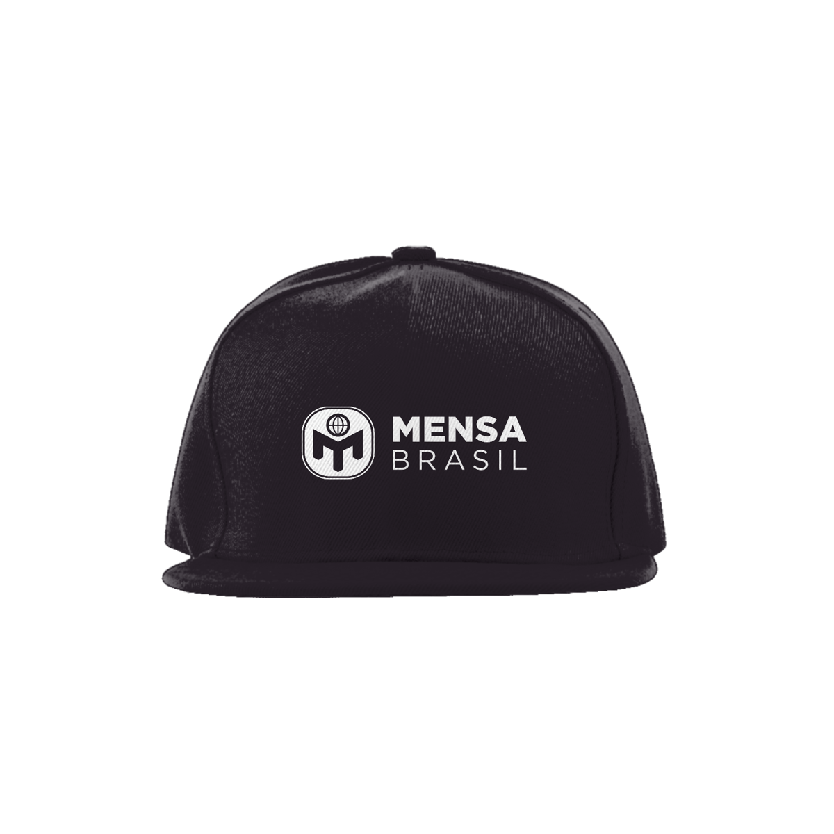 Nome do produto: Boné Logo Mensa Brasil (Preto)