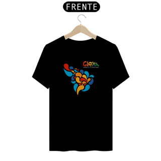 Camiseta Unissex Grafismo GLAM América Latina (preta)