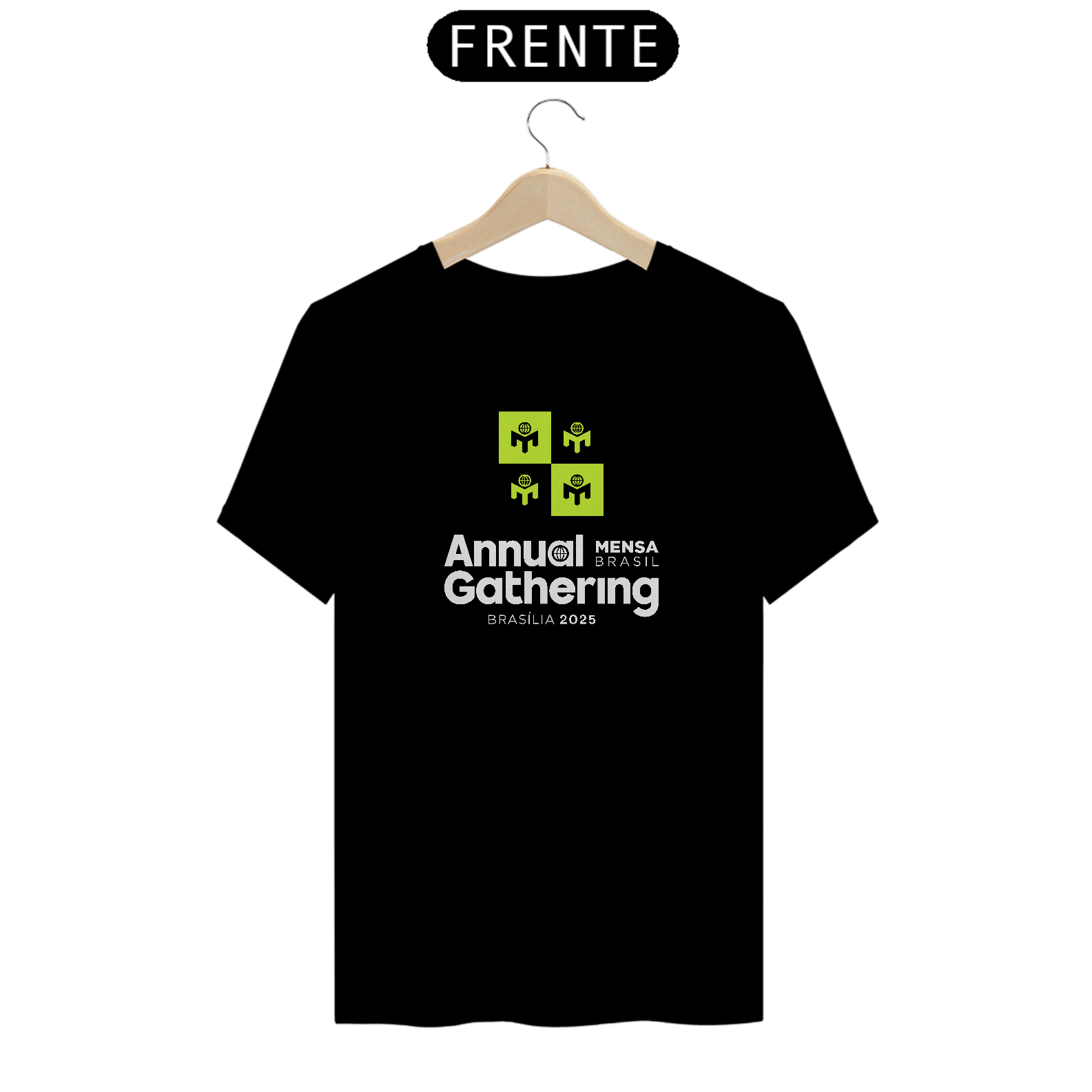 Camiseta AG 2025 - Preta/Verde