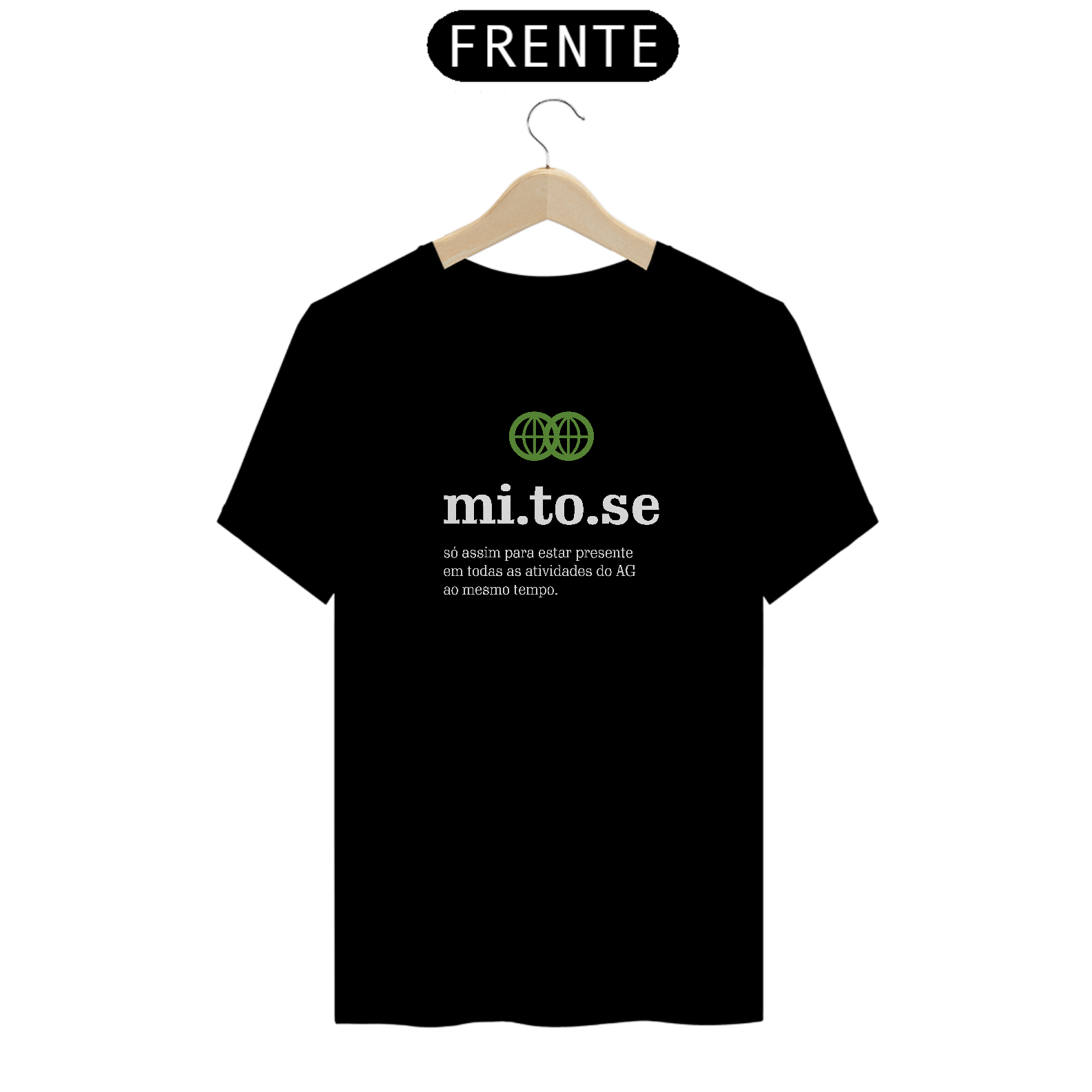 Camiseta Mitose - Preta