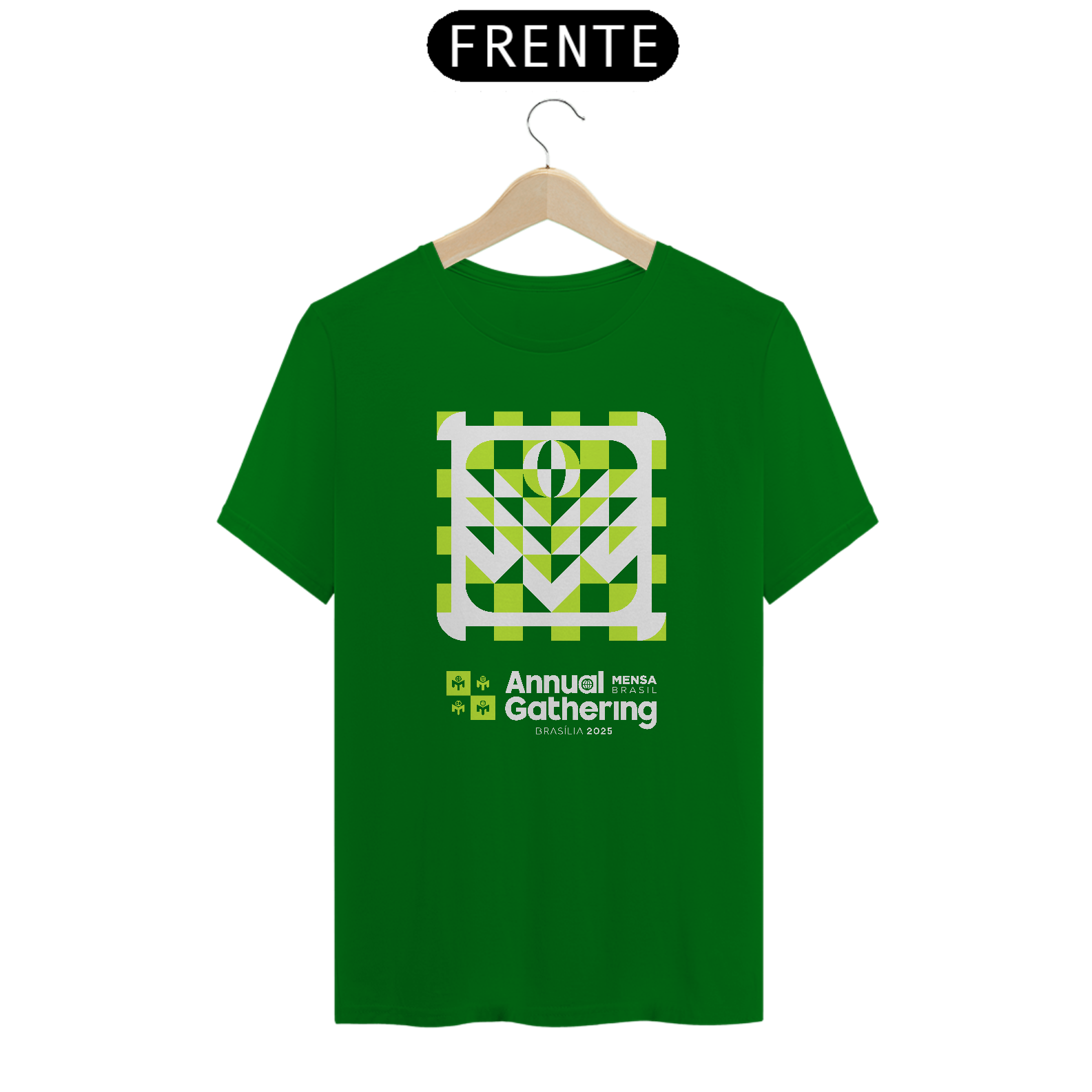 Camiseta AG Grafismo 2025 - Verde