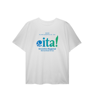 Nome do produto Camiseta Plus Size Eita 2025