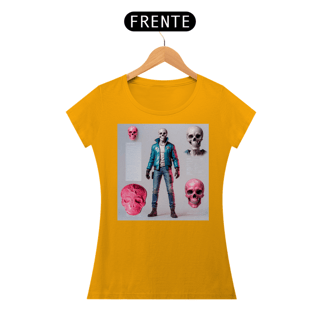 Nome do produto Camiseta Feminita Caveira
