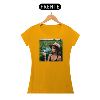 Nome do produto Camiseta Feminina Chapada na Plantação