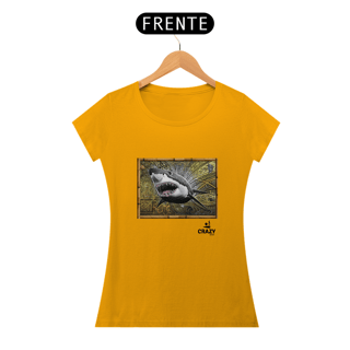 Nome do produto Camiseta Feminina White Shark - Marcio Ito