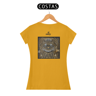 Nome do produto Camiseta Feminina Maori Mask - Marcio Ito