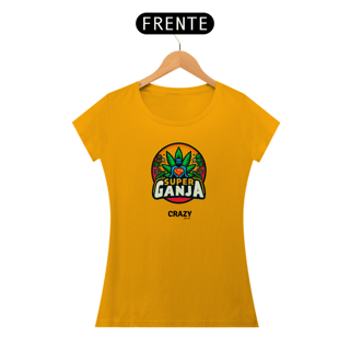 Nome do produto Camiseta Feminina Super Ganja - Flavio Bottiglieri