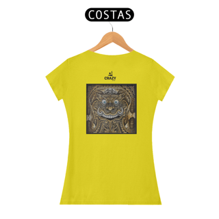 Nome do produto Camiseta Feminina Maori Mask - Marcio Ito