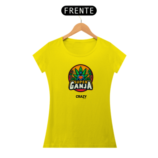 Nome do produto Camiseta Feminina Super Ganja - Flavio Bottiglieri