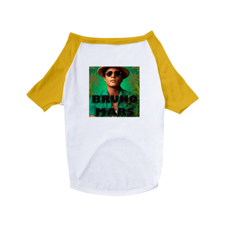 Nome do produto Camiseta Pet Bruno Mars