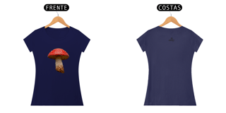 Nome do produto Camiseta Feminina Cogumelos Mágicos
