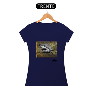 Nome do produto Camiseta Feminina White Shark - Marcio Ito