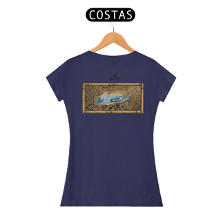 Nome do produto Camiseta Feminina Wave Turtle - Marcio Ito