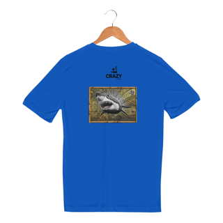 Nome do produto Camiseta Dry White Shark - Marcio Ito