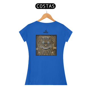 Nome do produto Camiseta Feminina Maori Mask - Marcio Ito