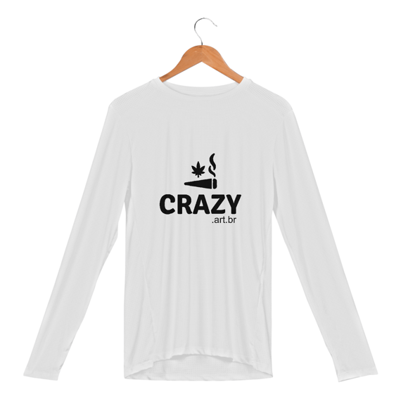 Camiseta manga comprida Crazy Art Br