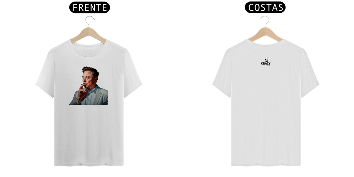 Nome do produto: Camiseta Elon Chapado