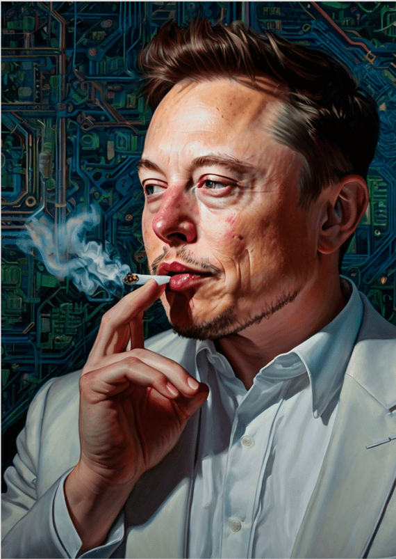 Poster Elon Chapado