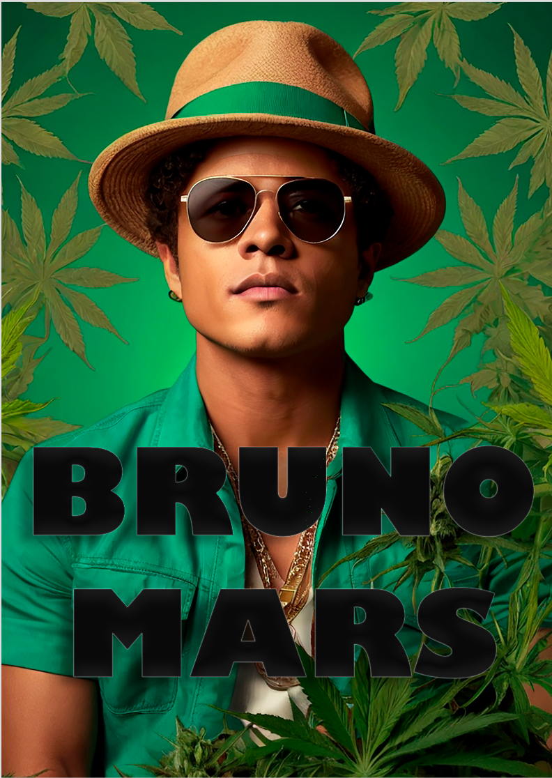Nome do produto: Poster Bruno Mars