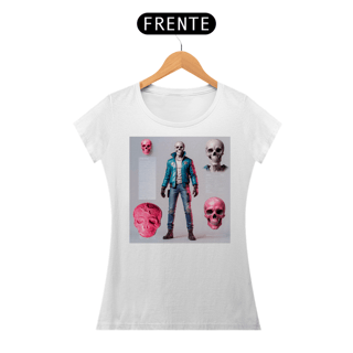 Nome do produto Camiseta Feminita Caveira