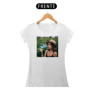 Nome do produto Camiseta Feminina Chapada na Plantação