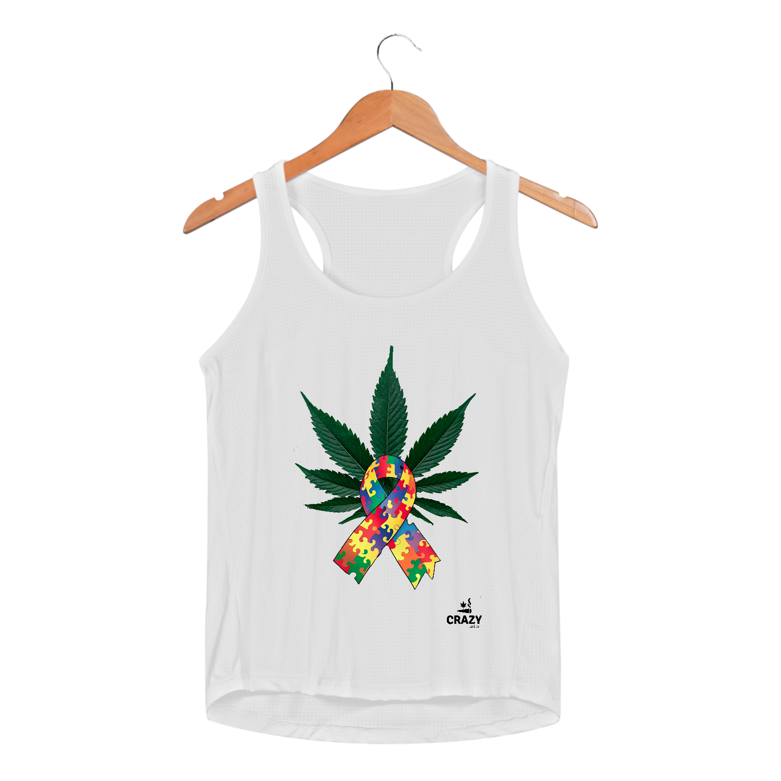 Regata Feminina Dry Autismo & Cannabis