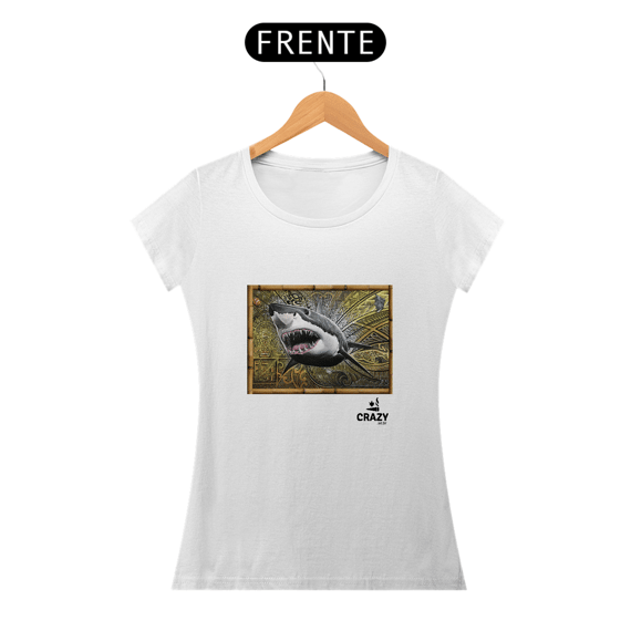 Camiseta Feminina White Shark - Marcio Ito