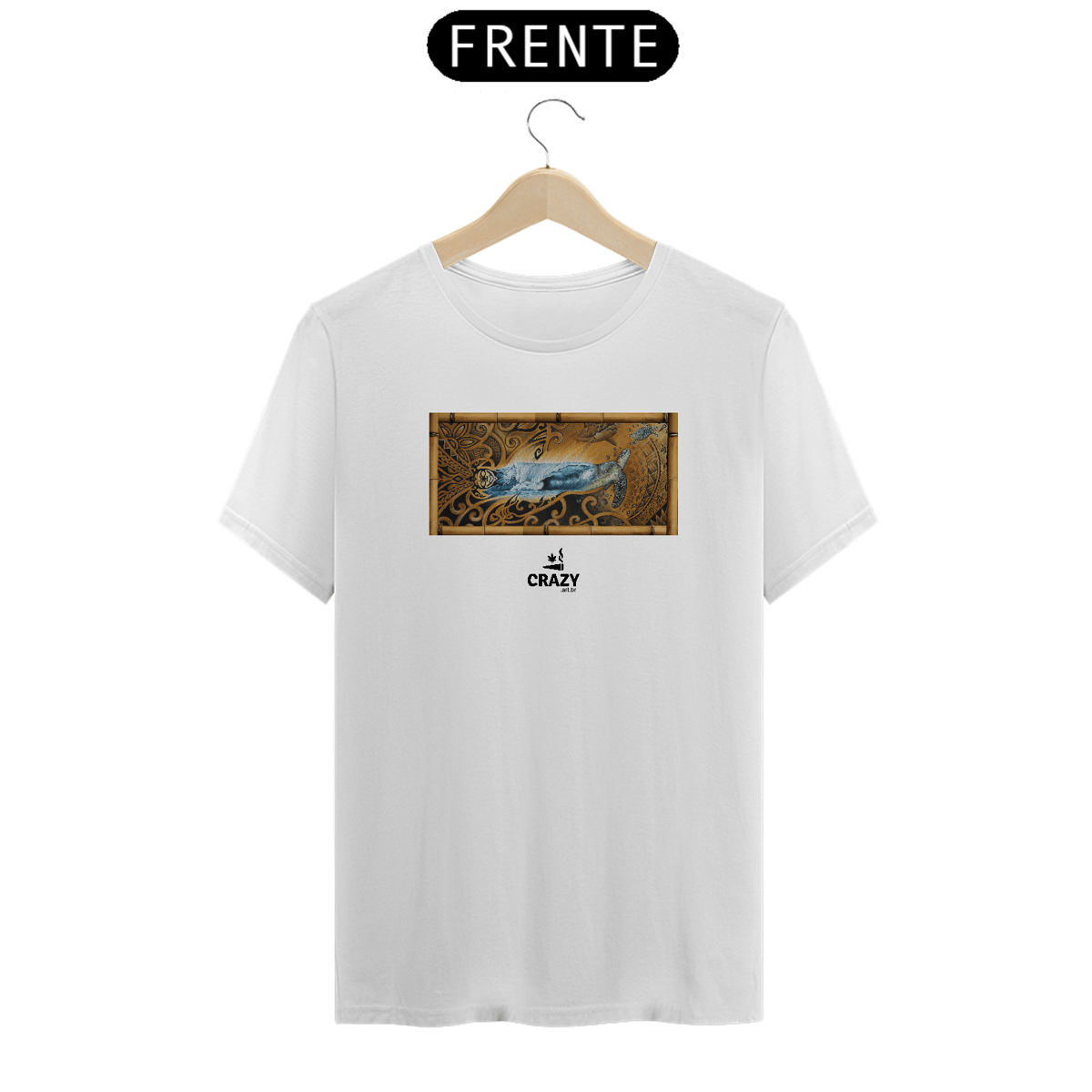 Nome do produto: Camiseta Wave Turtle - Marcio Ito