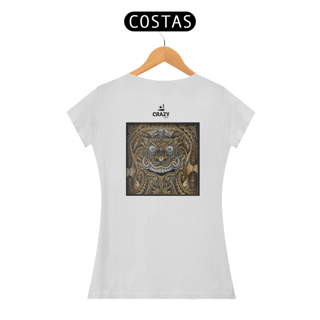 Nome do produto Camiseta Feminina Maori Mask - Marcio Ito