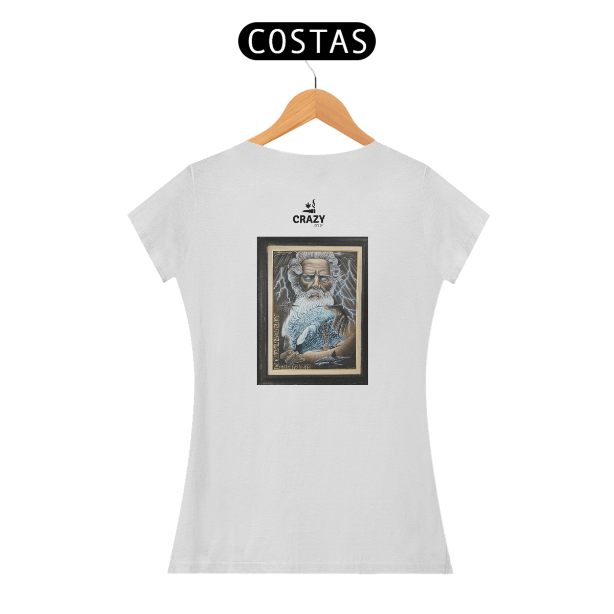 Nome do produto: Camiseta Feminina Poseidon - Marcio Ito