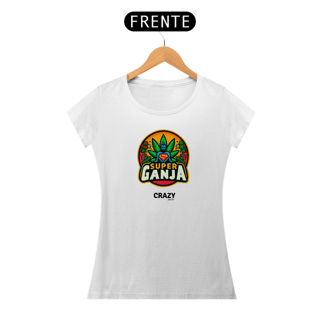 Nome do produto Camiseta Feminina Super Ganja - Flavio Bottiglieri