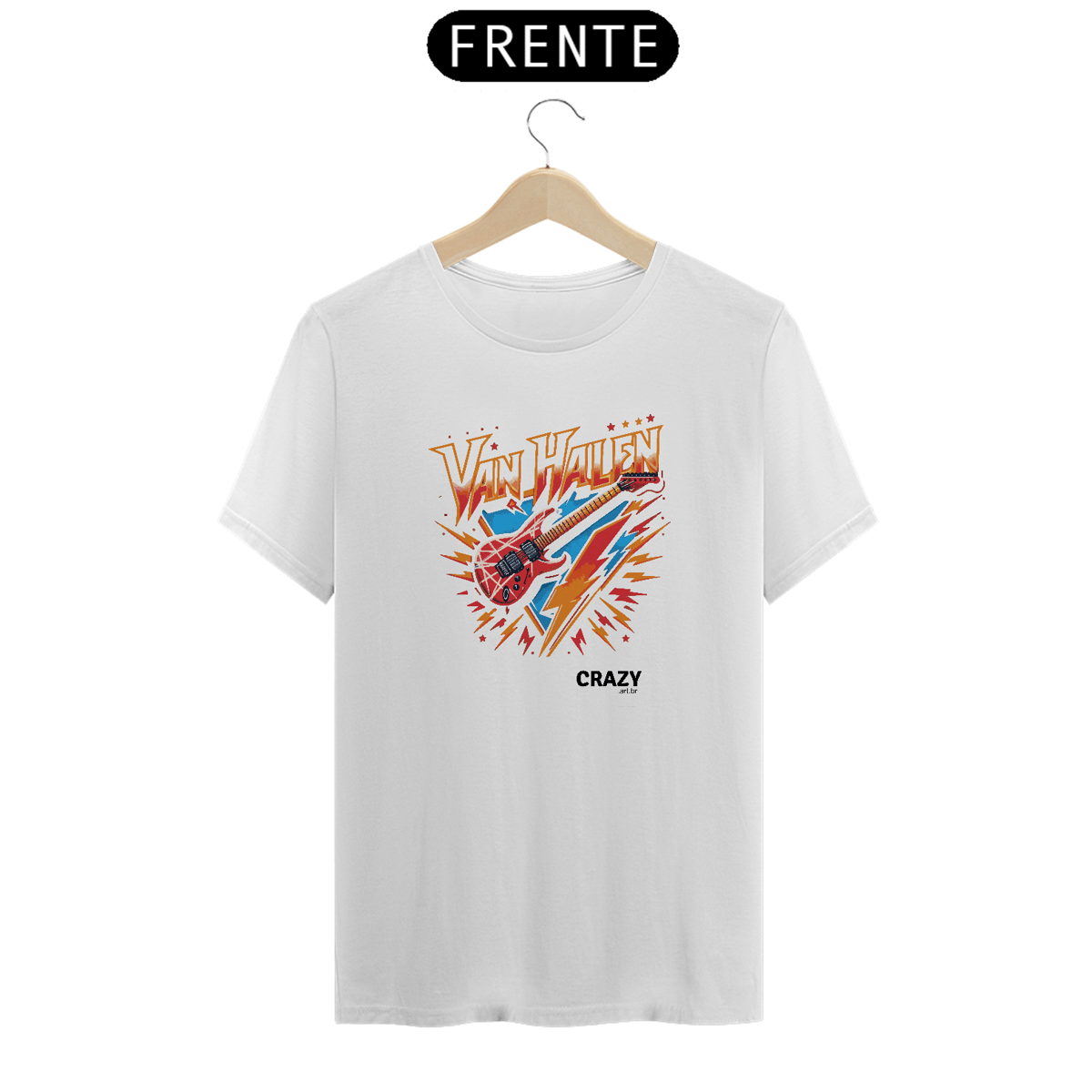 Nome do produto: Camiseta Van Halen - Flavio Bottiglieri